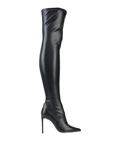 STEVE MADDEN Boots Black Textile fibres