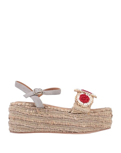 CORAL BLUE Espadrilles Beige Textile fibers