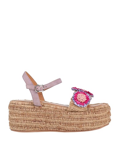 CORAL BLUE Espadrilles Lilac Textile fibres