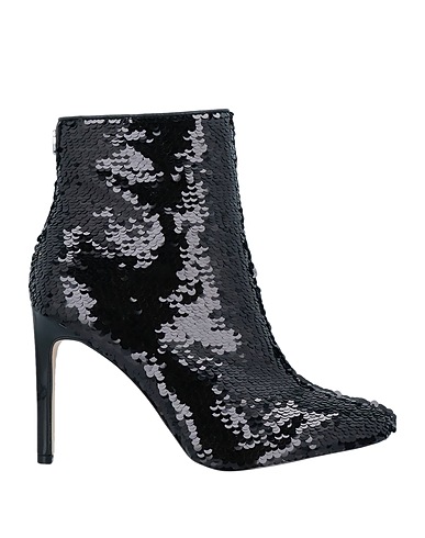 GUESS Ankle boot Black Textile fibres