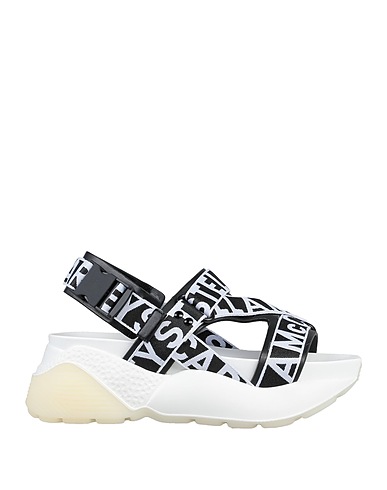 STELLA McCARTNEY Sandals Black Textile fibres