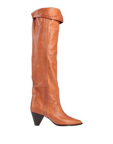 ISABEL MARANT Stivali Cammello 100% Pelle di vitello, Pelle di bovino