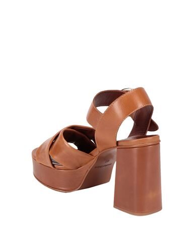 See By Chloé Lyna Cross-strap High-heeled Sandals In Brown
