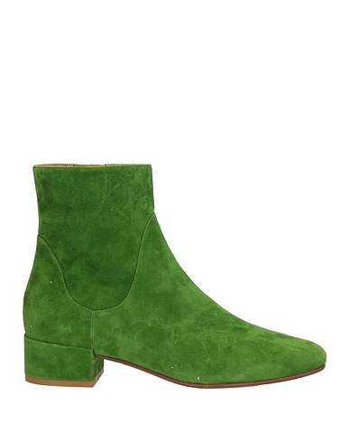 FRANCESCO RUSSO Ankle boot Green Leather