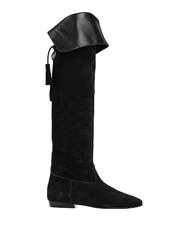 CELINE Boots Black Soft Leather