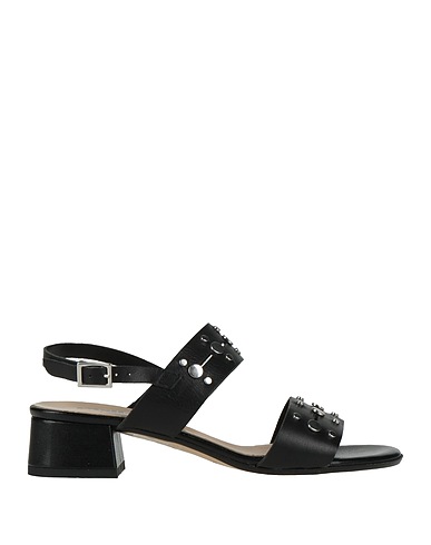 MELLUSO Sandals Black Leather