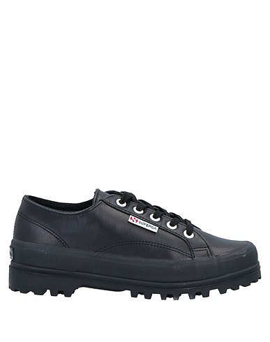 SUPERGA 스니커즈 블랙 가죽
