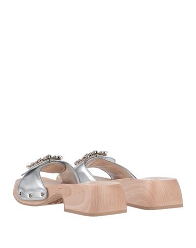 Roger Vivier Mules In Silver