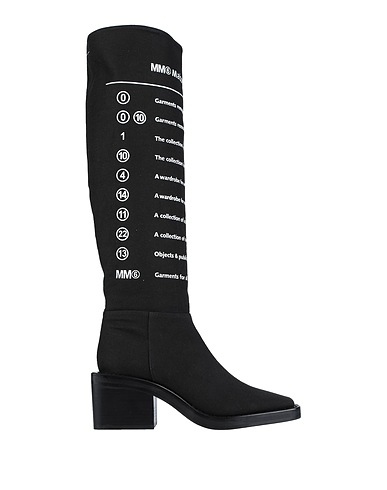 MM6 MAISON MARGIELA Stiefel Schwarz Gewebefasern