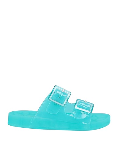 COLORS OF CALIFORNIA Sandals Emerald green Rubber