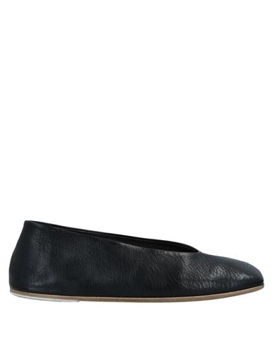 Marsèll Woman Ballet Flats Black Size 8.5 Soft Leather In Black