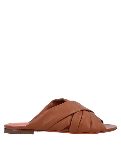 SANTONI Sandali Marrone Pelle
