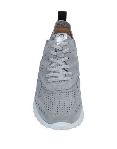 TOD'S TOD'S WOMAN SNEAKERS GREY SIZE 9.5 LEATHER 17022412DT 11