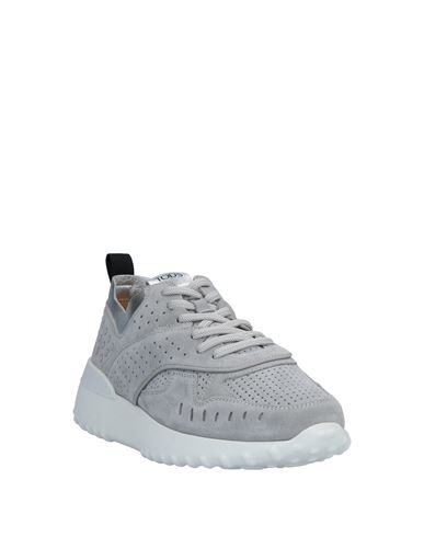 TOD'S TOD'S WOMAN SNEAKERS GREY SIZE 9.5 LEATHER 17022412DT 11