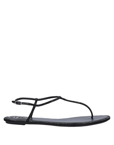 René Caovilla Embellished Open-toe Sandals In Black
