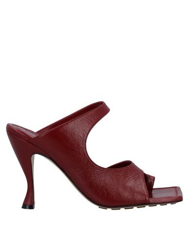 Bottega Veneta Toe Strap Sandals In Red