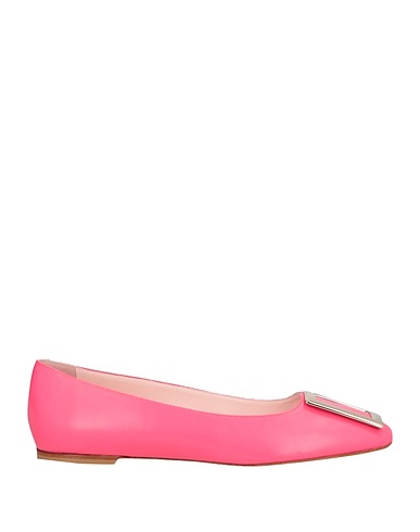 ROGER VIVIER Ballet flats Fuchsia Soft Leather