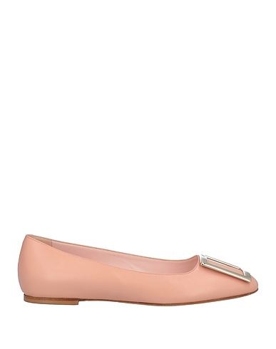 ROGER VIVIER Ballet flats Pink Soft Leather