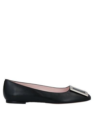 Roger Vivier Ballet Flats In Black