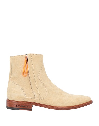 OFF-WHITE™ Ankle boot Beige Leather