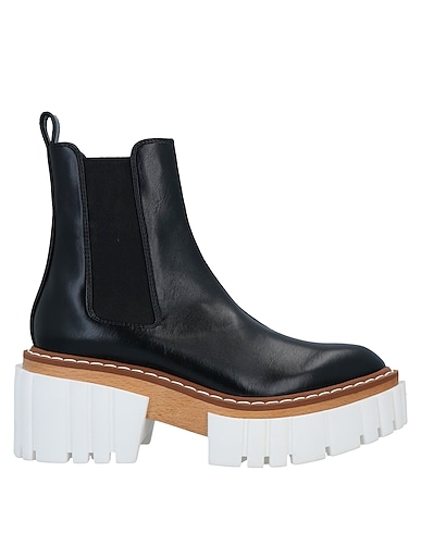 STELLA McCARTNEY Ankle boot Black Textile fibres