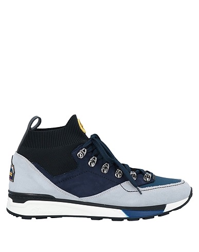 BARRACUDA Sneakers Midnight blue Soft Leather, Textile fibers