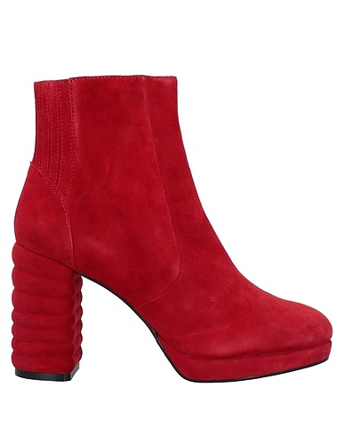 APEPAZZA Ankle boot Red Soft Leather