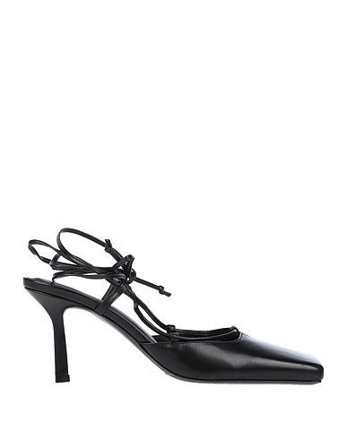 LIVIANA CONTI Court Black Leather