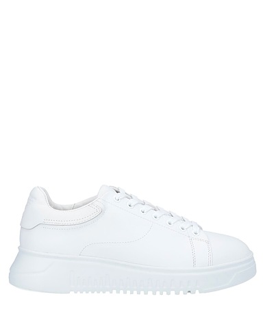EMPORIO ARMANI Sneakers White Soft Leather