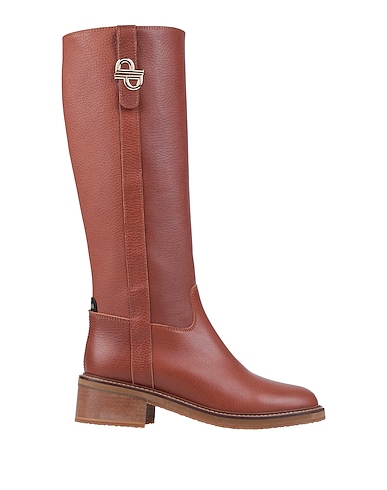 POLLINI Boots Tan Leather