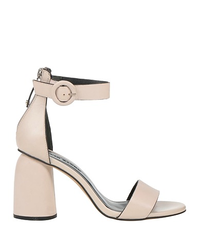 ELVIO ZANON Sandals Taupe Leather