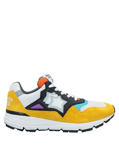 ATLANTIC STARS Sneakers White Leather