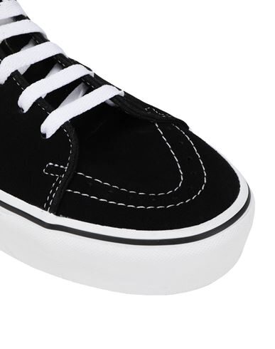 Shop Vans Ua Sk8-hi Platform 2.0 Woman Sneakers Black Size 8 Textile Fibers, Leather