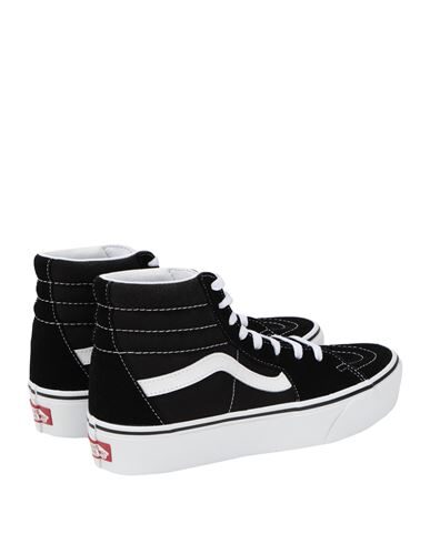 Shop Vans Ua Sk8-hi Platform 2.0 Woman Sneakers Black Size 8 Textile Fibers, Leather