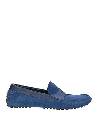 BOSS HUGO BOSS Mocassino Blu Pelle