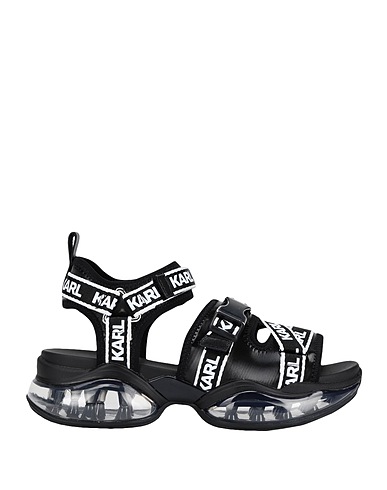 KARL LAGERFELD Sandals VENTURA 2 ORBITAL RUN SANDAL
 Black Textile fibres