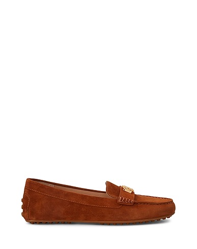 LAUREN RALPH LAUREN Loafers BARNSBURY SUEDE LOAFER
 Brown Sheepskin