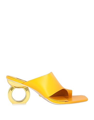 KAT MACONIE Infradito SIGRID Giallo ocra Pelle di bovino