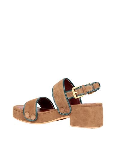 Shop See By Chloé Galy Woman Sandals Brown Size 8 Soft Leather