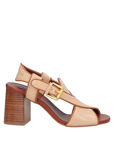 SEE BY CHLOÉ Sandals HELLA                                                       
 Beige Soft Leather
