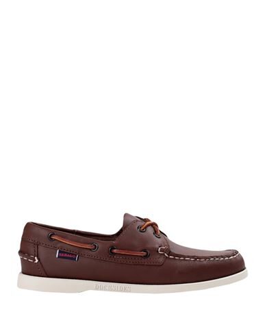 Sebago Docksides Portland Woman Woman Loafers Brown Size 7.5 Soft Leather
