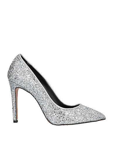 DIVINE FOLLIE Pumps Silber Andere Fasern