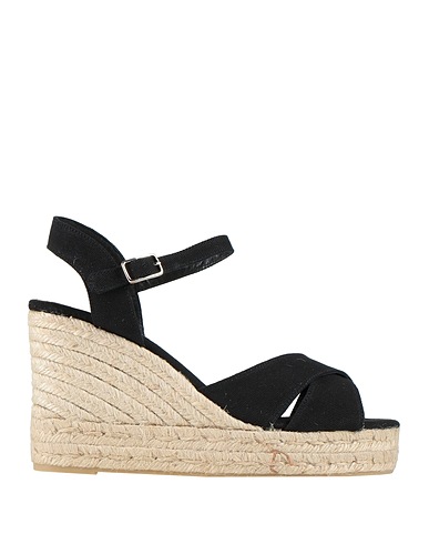 CASTAÑER Espadrilles Black Textile fibers