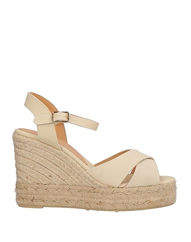 CASTAÑER Espadrilles Beige Textile fibres