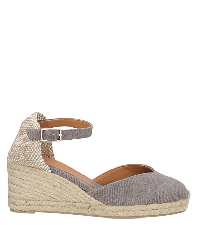 CASTAÑER Espadrilles Gris Fibres textiles