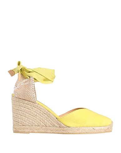 CASTAÑER Espadrilles Lime green Textile fibres