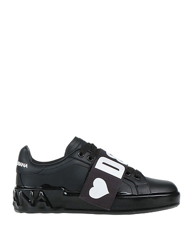 DOLCE&GABBANA Sneakers Nero Pelle
