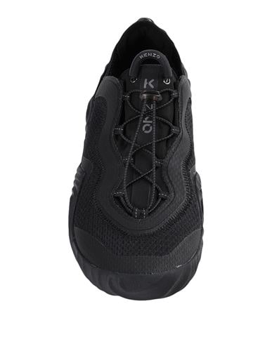 Kenzo Drawstring Fastening Low-top Sneakers In Black