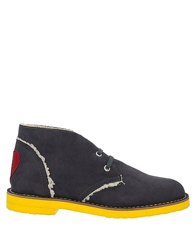 LOVE MOSCHINO Ankle boot Grey Textile fibres