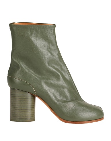 MAISON MARGIELA Ankle boot Military green Leather